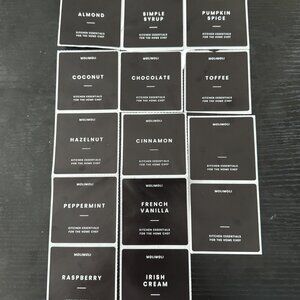 14 Amazon Individually Preprinted Adhesive Labels For Kitchen